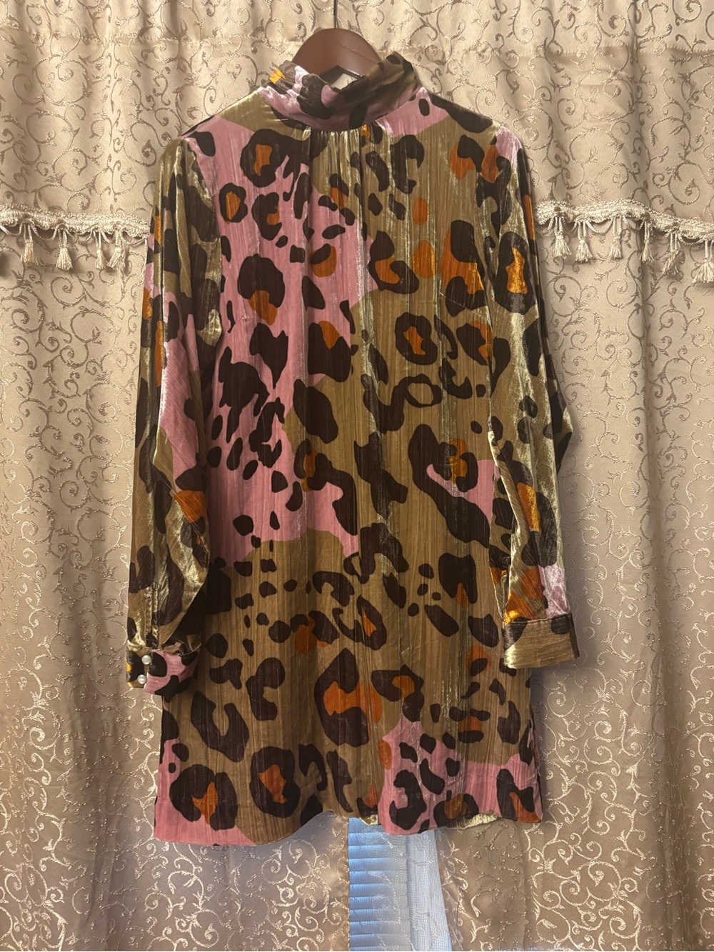 Anthropologie Eleanor Velvet Dress - Size 12